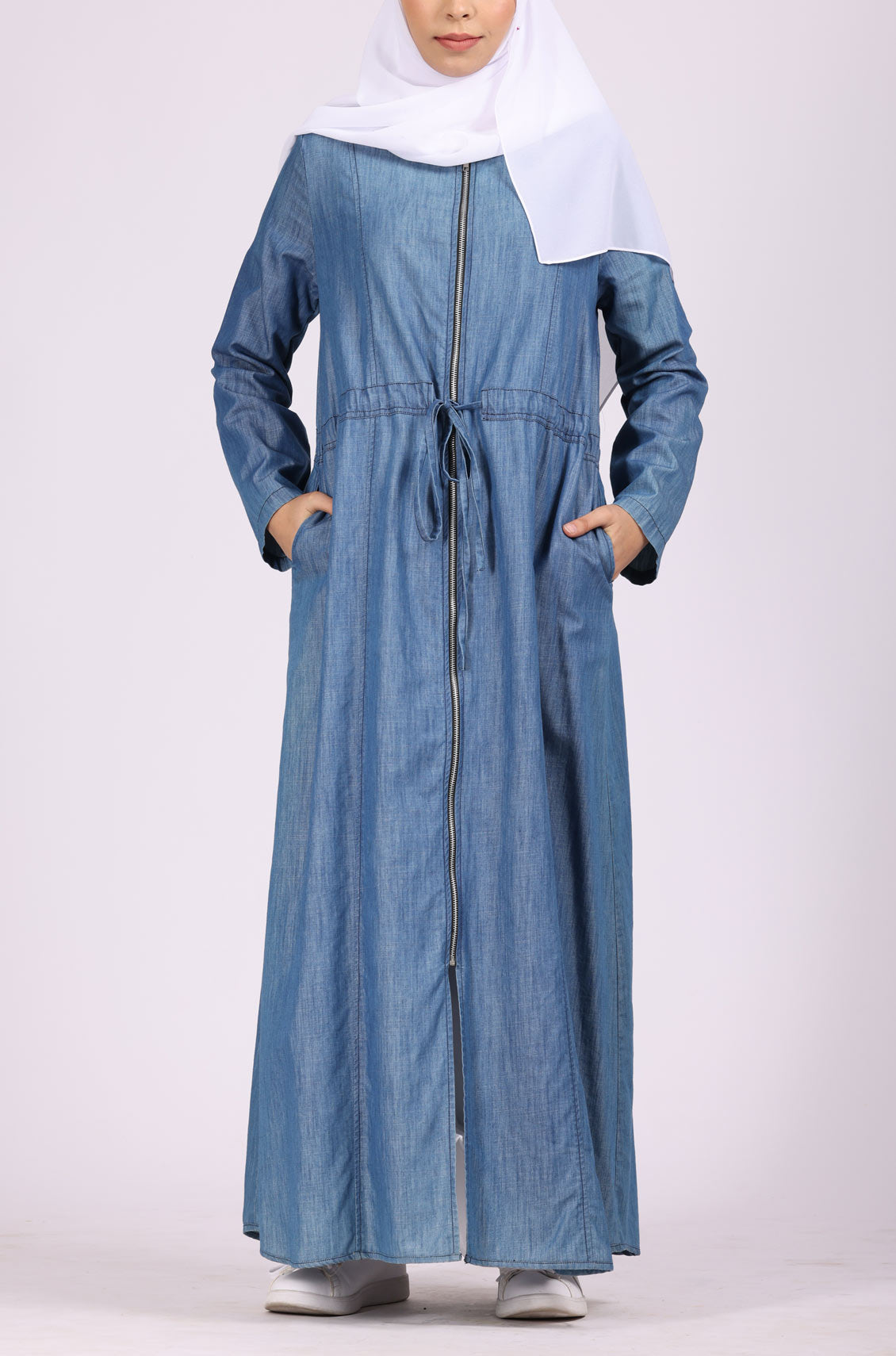 Denim Abaya Abaya - Shop Women's Abaya | Modanisa