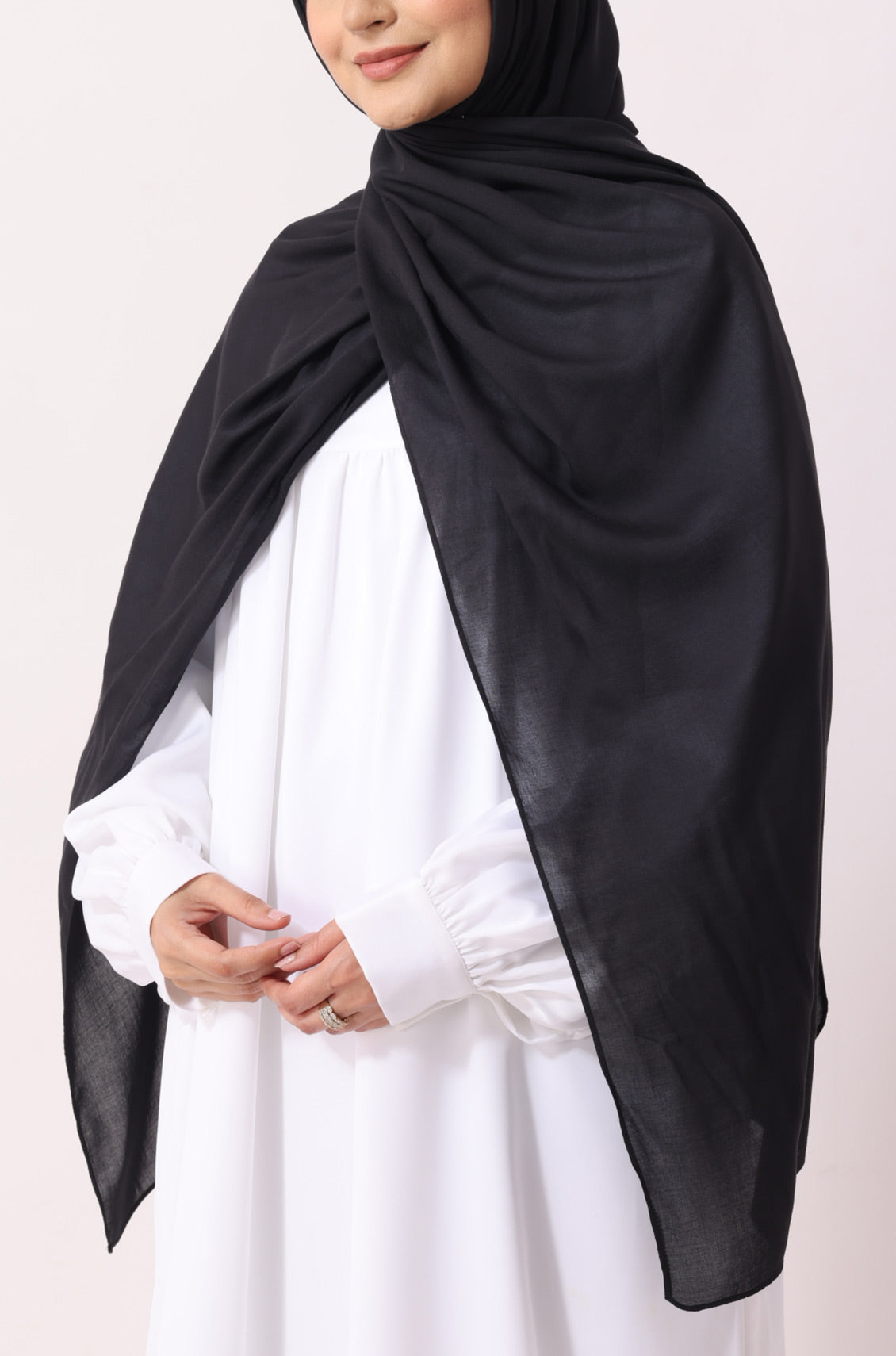 Black Modal Hijab