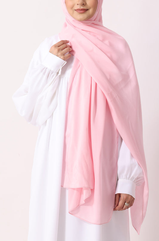 Baby Pink Modal Hijab