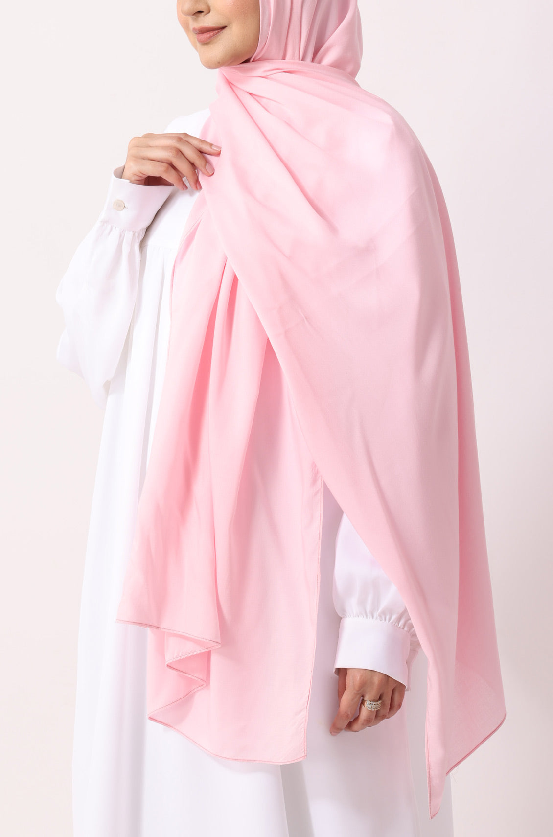 Baby Pink Modal Hijab