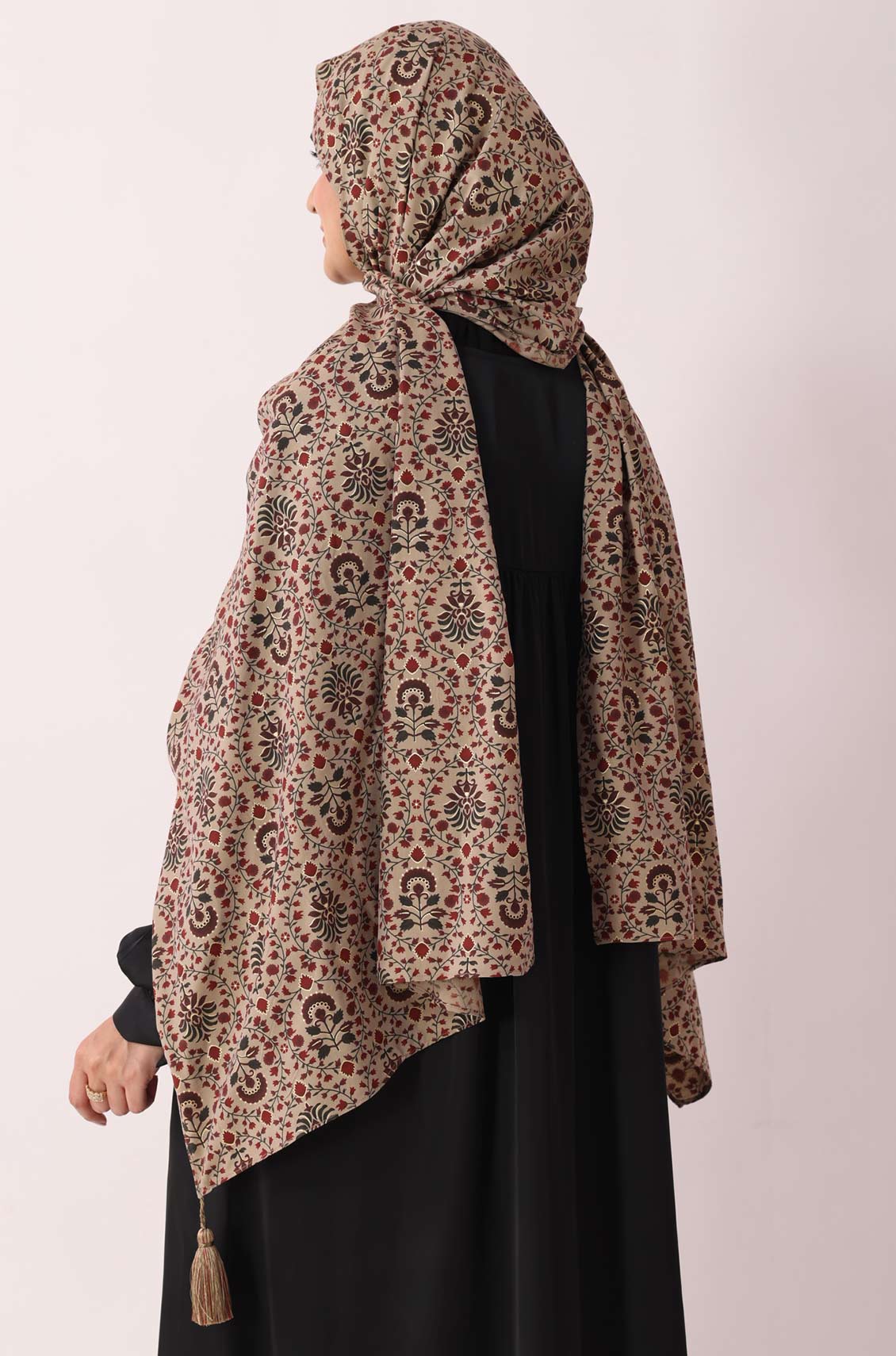 Mughal Heritage Print Viscose Hijab